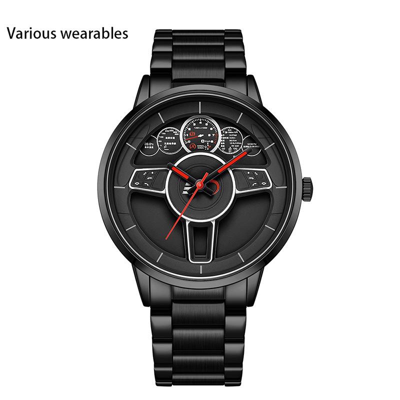 

Модний тренд Водонепроникний годинник. Чоловічий діловий годинник. Кварцовий годинник зі сталевим ремінцем. Чоловічий годинник