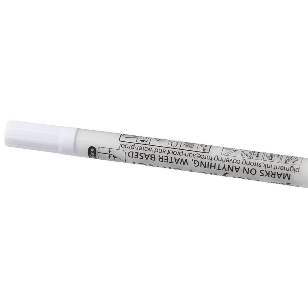 Plastic Paint Pens Black White Paint Pen Acrylic Paint Pens Acrylic Markers  for DIY