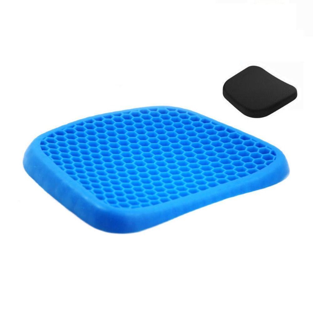 Foldable Gel Seat Cushion Portable Cooling Seat Pads Massage Honeycomb Gel Cushion  Car