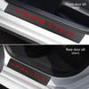 Car Door Sill Protector Compatible With Nissan Frontier Accessories, For Frontier Sill Scuff Plate Sticker Decoration