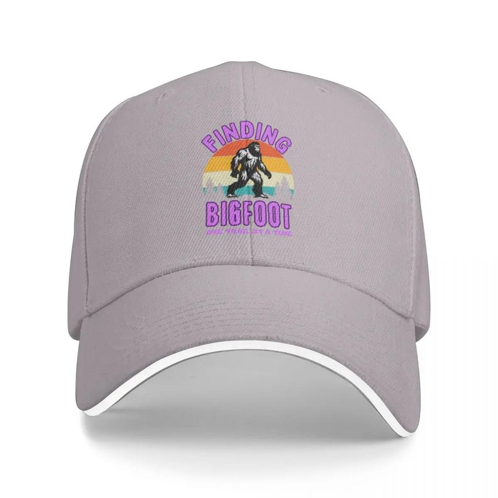 Finding Bigfoot One Trail At A Time Outdoor Walk Baseball Cap Beach Hood Golf For Girls Mens