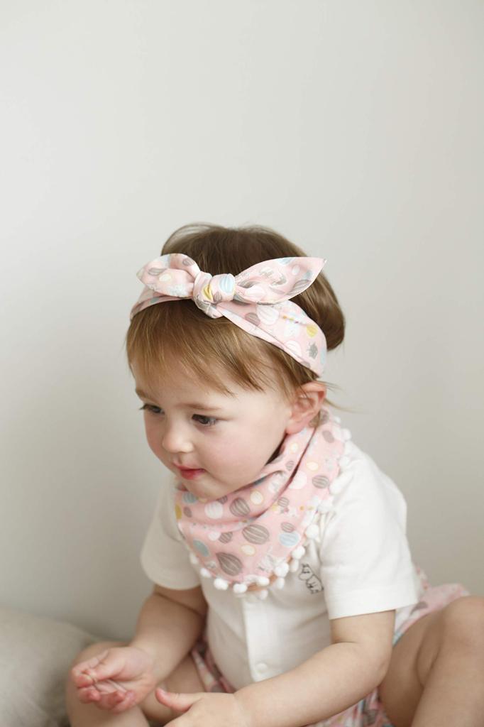 DADWAY MOOMIN BABY Hanky 1 piece APMB006030100 Bib, Momi, White, (x 1)