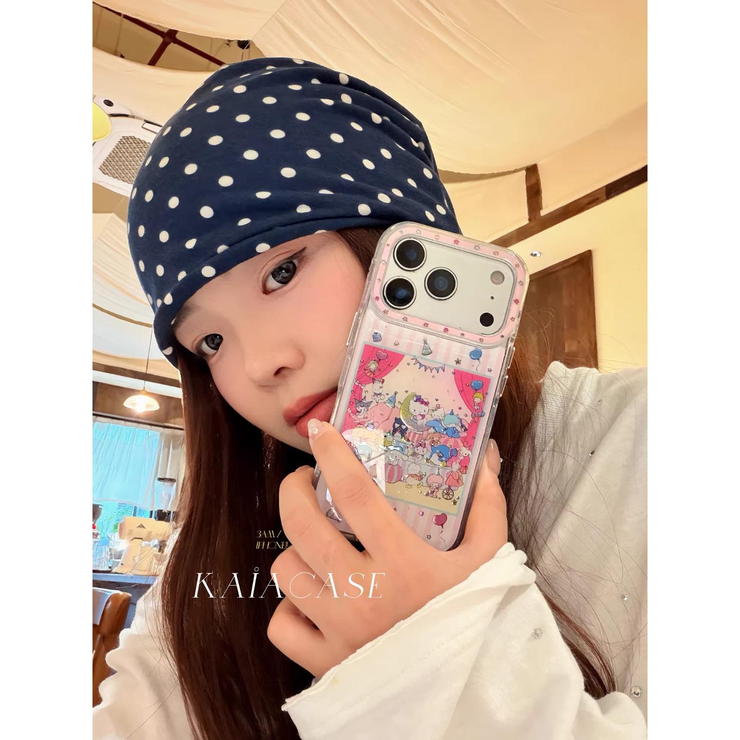 

Girly Heart Cartoon Sanrio Toy House Phone Case for iPhone 7 Pro Max/6 Pro