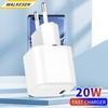20W Single Port Type C Charger PD Fast Charging Phone Charger For iPhone 15 Pro Samsung Xiaomi USB C Quick Charge Power Adapter