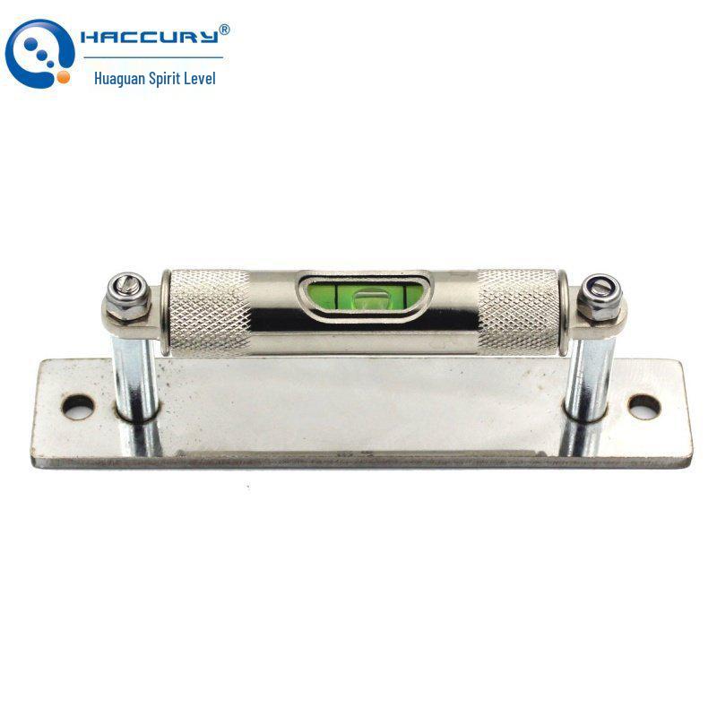 

Stainless Steel Bracket Vehicle Leveling Jack with Protective Spirit Level Cover