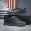 2025 Autumn New Velcro Men's Shoes Little White Shoes Men's Korean Version Fashion Trend Board Shoes Versatile Casual Shoes