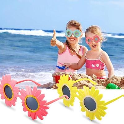 Large Frame Flower Glasses Sun Flower Shape Sunglasses Party Supplies Daisy Shades