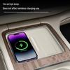Silicone Wireless Charging Pad for Nio ES8: 3rd Gen Center Console Phone Pad Decoration, Compatible with 26 Models