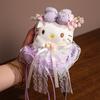 Hellokitty Plush Toys 15Cm Kitty Cat Stuffed Pendant Keychain Kawaii Toys Hobbies Collection Decor Toys Adorably Birthday Gifts
