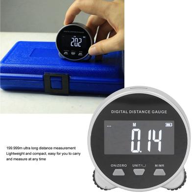 Mezura LCD Ekran Dijital Ekran Makaralı Cetvel 199.999m Yarı İletken Mikroişlemci Elektronik Ölçüm Aletleri Ölçüm İçin Doğrusal Dairesel