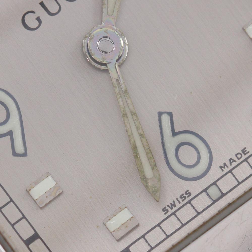 GUCCI Watches 7700L SilverDial Stainless Steel Quartz Analog display Women Used