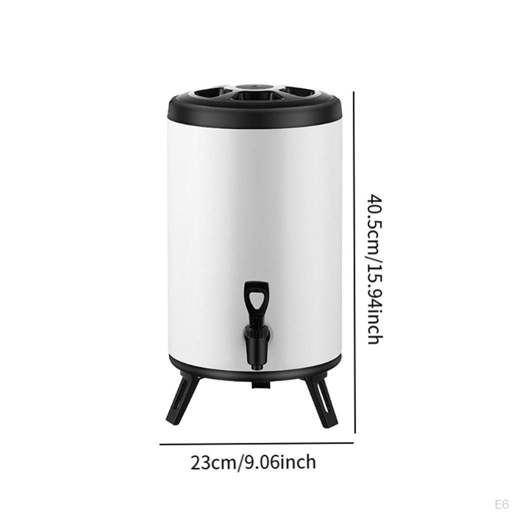 Getränkebehälter für Milch, Tee und Kaffee mit isoliertem Fass für Veranstaltungen