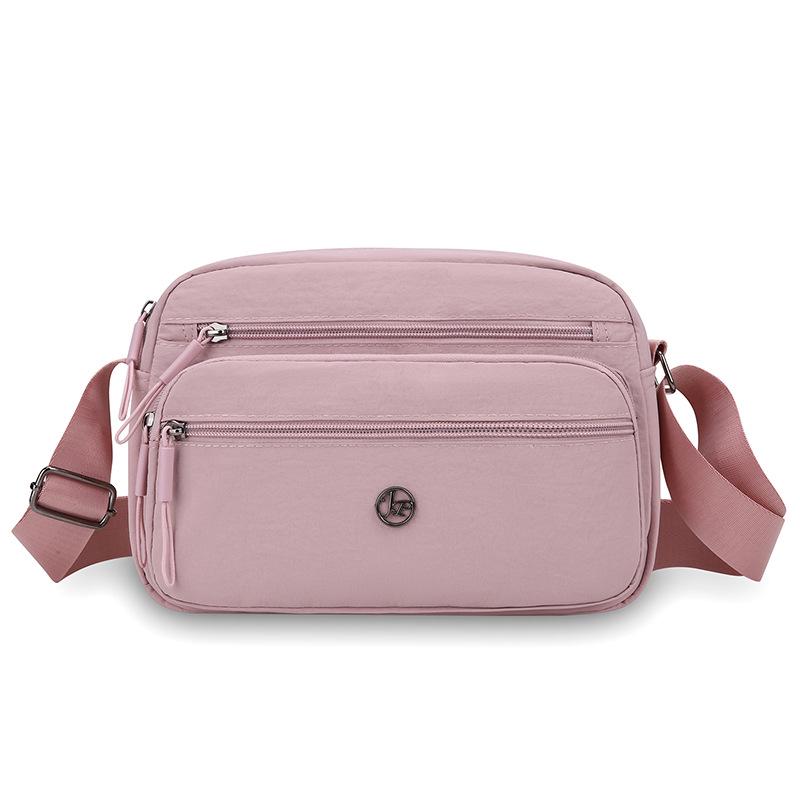 Women's Lightweight Multi-Compartment Crossbody Bag - Premium, Stylish, Versatile, and Portable Square Design