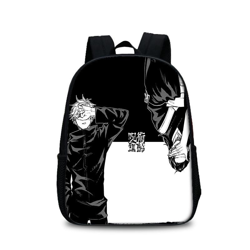 Jujutsu Kaisen Backpack With Polyester Material And Spacious Design For Students And Daily Use