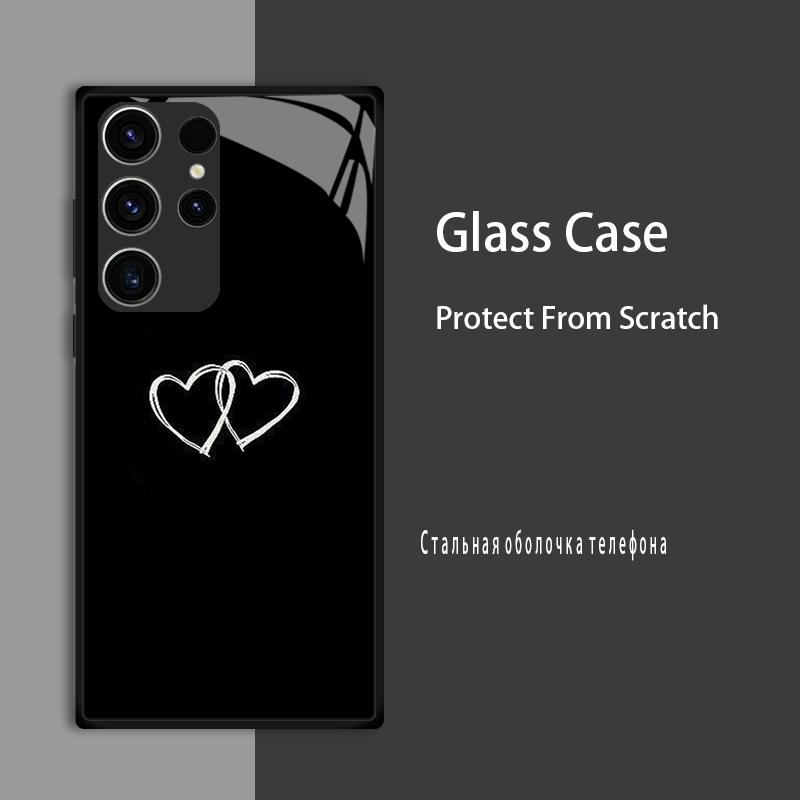 

Для Samsung S25 S 25 Ultra Чехол Защитный Чехол из Закаленного Стекла Жесткий Бампер Кожух Для Samsung Galaxy S25 Ultra Защитный Чехол S25Ultra For Samsung S25Ultra