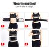 1Pcs Adjustable Tourmaline Self Heating Magnetic Therapy Waist Support Belt Lumbar Brace Massage Band for Back Pain Relief