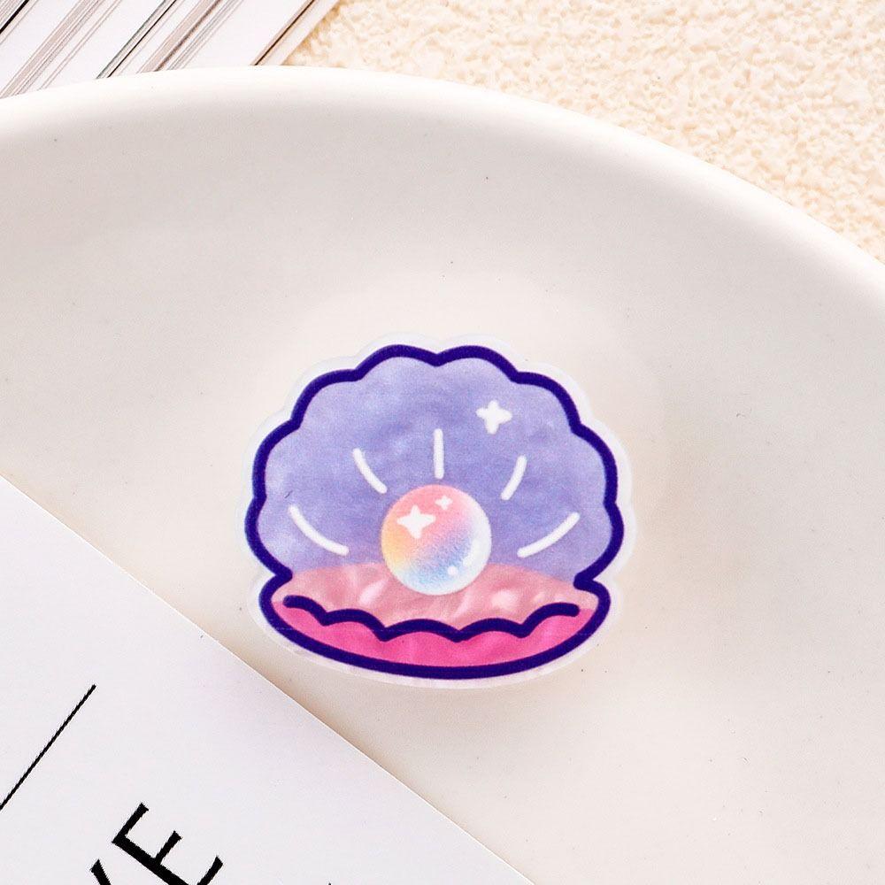Coral Jellyfish Hair Clips Conch Animal Duckbill Clip Cute Ocean Fish Hairpin  Daily