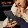 Orginal Matte Skin Feelwith S Pen Stand Phone Case for Samsung Galaxy Z Fold 7 6 5 4 3 Wristband Holder Hinge Slot Protect Cover
