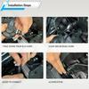Double Tone 12V Vehicle Horn Replacement Weatherproof Designs Heavy Duty Auto Horn Set Vehicle Accessories for Vehice