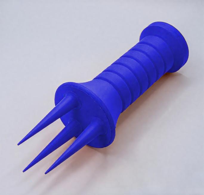 3D Printed Soil Aerator Plant Digging Fork Manual Cultivator Tiller Weeding Tool For Plant Care Growth Support Garden Lawn Soil