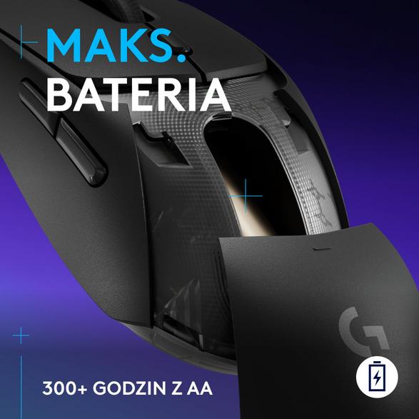 Logitech g309 lightspeed wireless mouse black