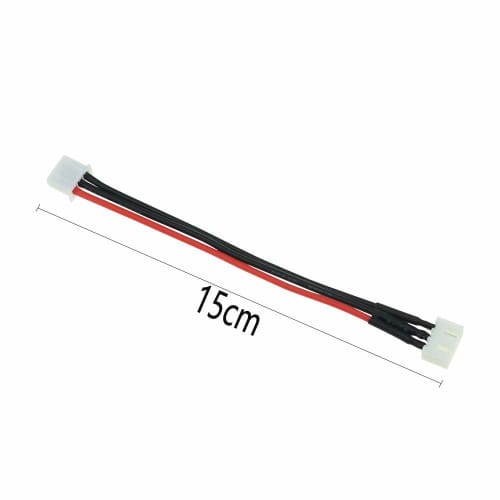 Yiqigou 10 PCS 15cm JST-XH 2S 3S 4S 5S 6S Balance Plug Male Busbar Extension Wire Cable JST-XH Connector Adapter Wire Balance Lead Extension Cable Cor