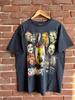 Rara Vintage Anni 00 Slipknot Maschere Numetal Band Tee Y2K L T-Shirt Unisex