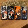 Haikyu__ Shoyo Hinata Phone Case Black Silicone Soft For Samsung S25,S24,S21,S22,S23,S30,Ultra,S20,Plus,Fe,Lite