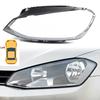 For Volkswagen VW Golf 7 MK7 GTI 2014-2017 Auto Headlamp Clear Glass Lamp Shell Lens Car Headlight Lampshade Transparent Cover