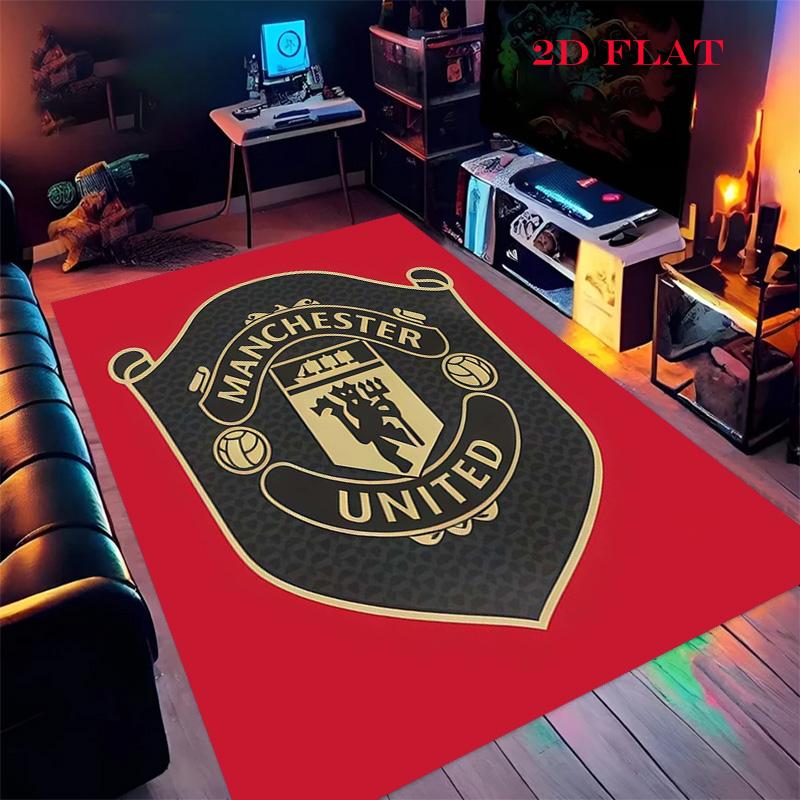Man Utd  Carpet Rug for Living Room Bedroom Home Sofa Decoration,Kids Play Nonslip Floor Mat