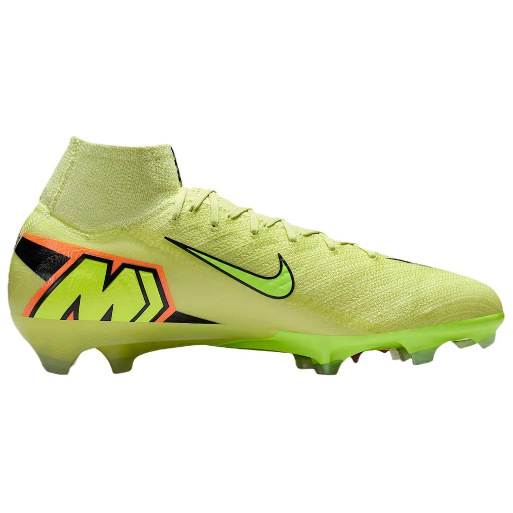 Nike Zoom Mercurial Superfly 10 Elite FG Limelight Hyper Crimson Unisex Cleats Yellow Volt FQ1454-302