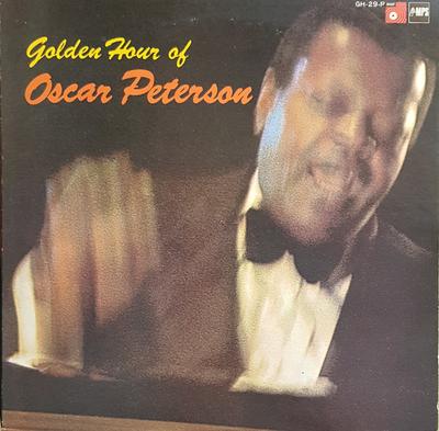 LP Record OSCAR PETERSON  Golden Hour Of Oscar Pereson GH29P MPS Japan Jazz Used