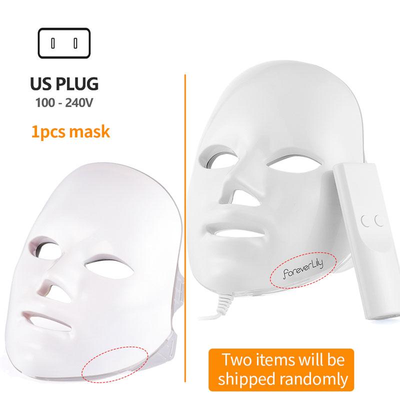 Facial LED Mask LED Photon Face Mask 7 Colors Light Beauty Mask Repair Skin Machine