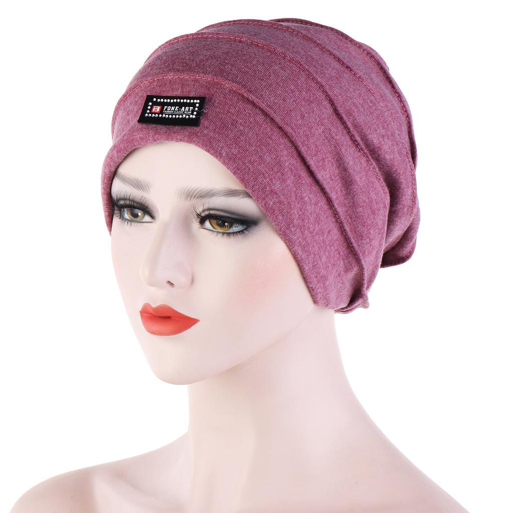 

JYL TS DIY Hexagonal Turban Hat Women Floral Cap Polyester Purpleskin колір шовковистих ниткоподібних пестиків качанів незрілої кукурудзи