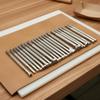 20 Pieces Leather Stamping Tool Set Various Designs Leather Stamp Set Saddle Making Stamp Tools Long-Lasting Metal for Beginners