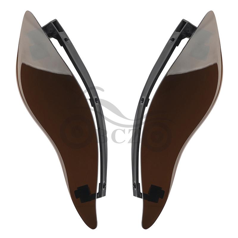 Harley Glide Motorcycle Side Wings Fairing Windshield
