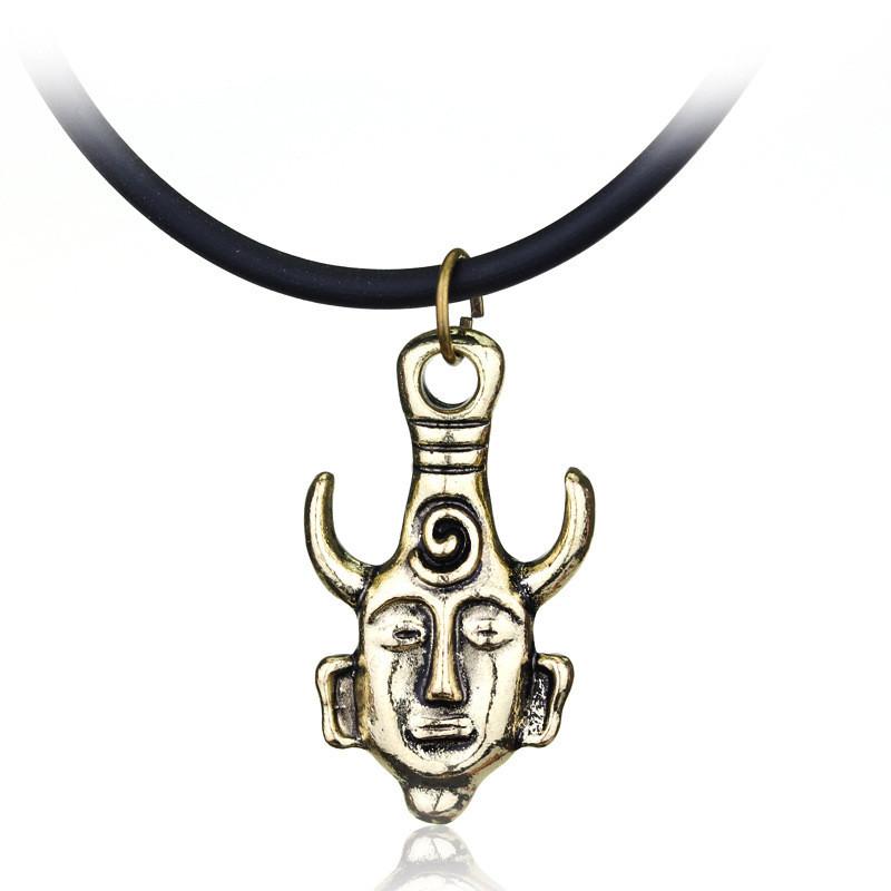 Supernatural Dean Necklace With Alloy Pendant For Gifting And Collectors