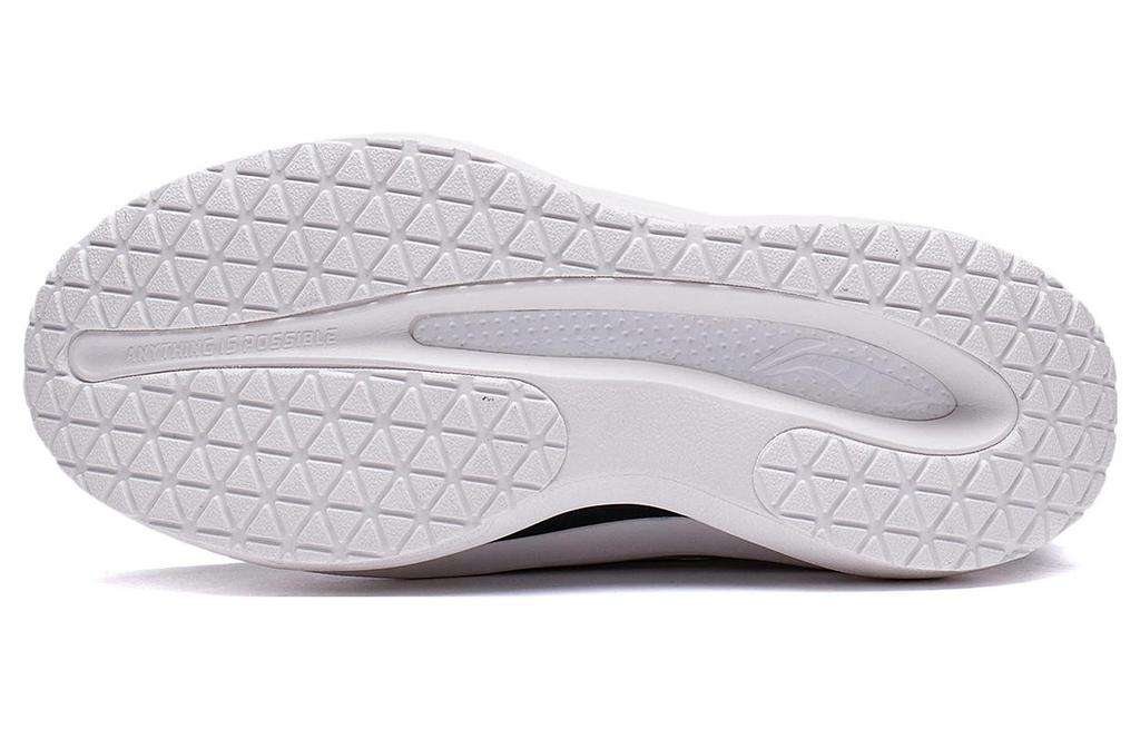 Li Ning Cloud Traveler Fluffy Comfortable Cushioning, Wear Resistant Low top Casual Shoes Women's Ecru AZGS146-5