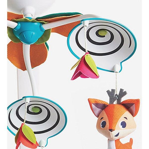 Tiny Love Premium Classic Forest Mobile + Holder + Black and White Mobile Korean Childrens Toys