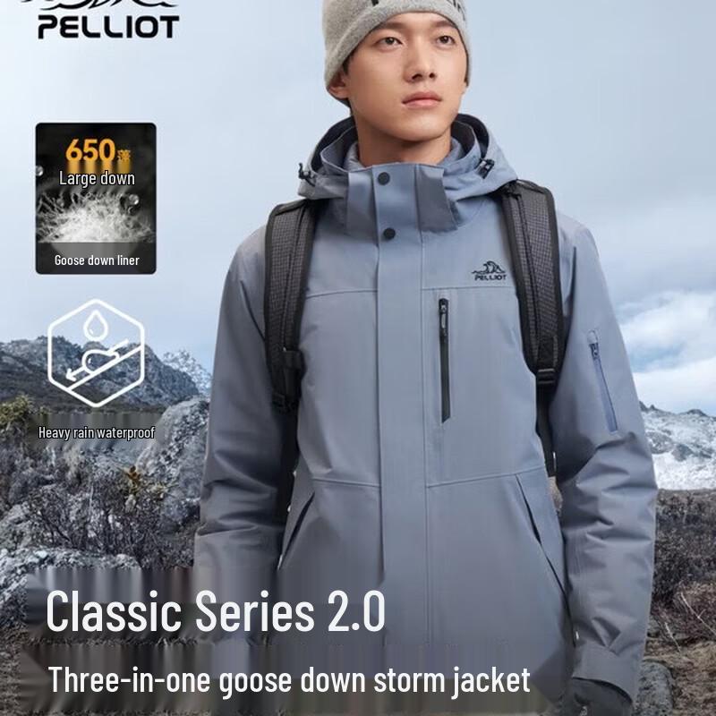 Pelliot Mountain Classic 2.0 3-in-1 Down Jacket