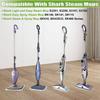 Steam Mop Replacement Cloth, Washable Cleaning Pad, White 4PCS