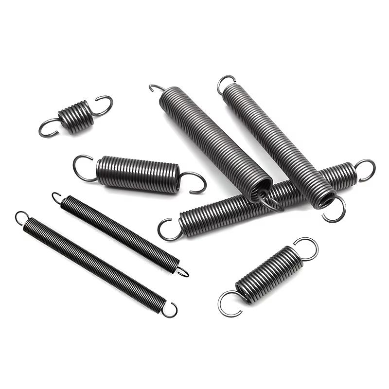 65Mn Open Hook Tension Spring Wire Diameter 1.0mm with O hook extension spring Outer Diameter 5-12mm Extension Spring
