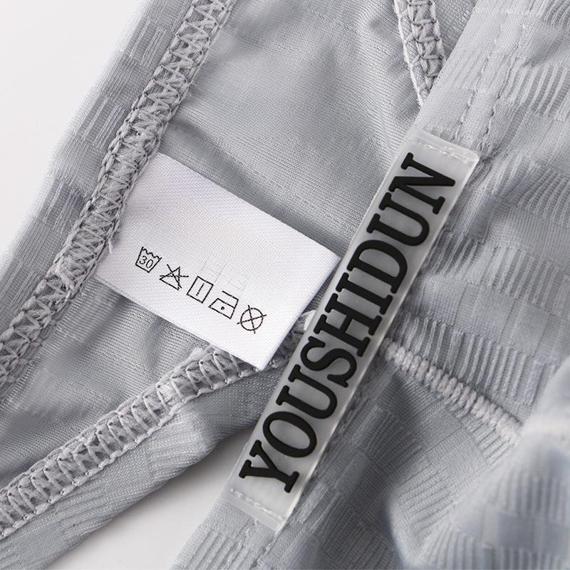 Men's Seamless U-Convex Low Waist Breathable Thong for Running & Fitness