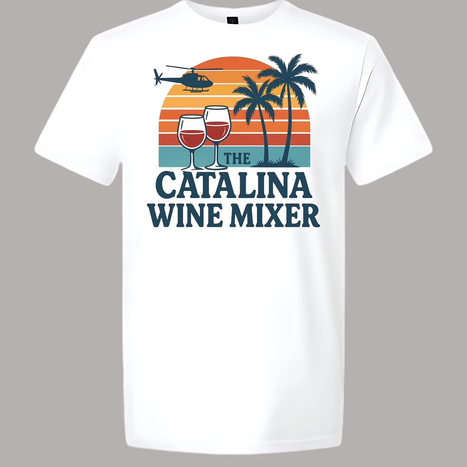 Catalina Wine Mixer Helicopter Step Brothers T-shirt XL