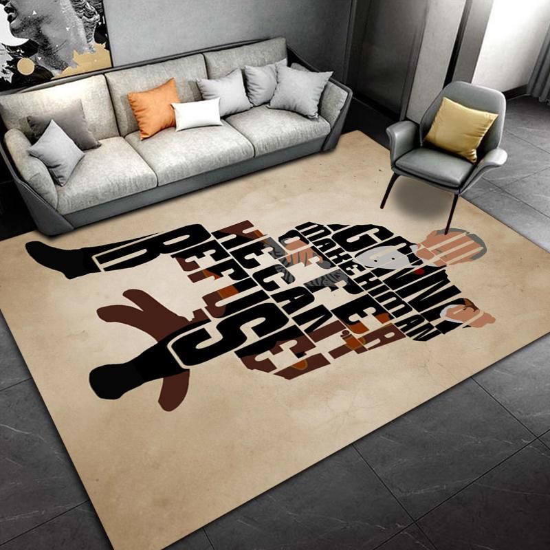 Classic Movies The-Godfather Carpet For Living Room Game Rugs Soft Floor Cartoon Rugs Bathroom Rug Mat Yoga Mat Home Decor Rugs