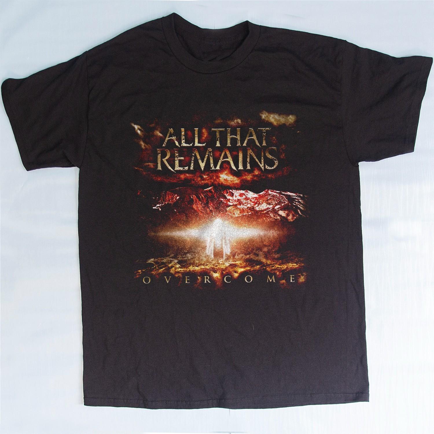 All That Remains Overcome Album Black Unisex T-shirt Size S-5XL XXXL
