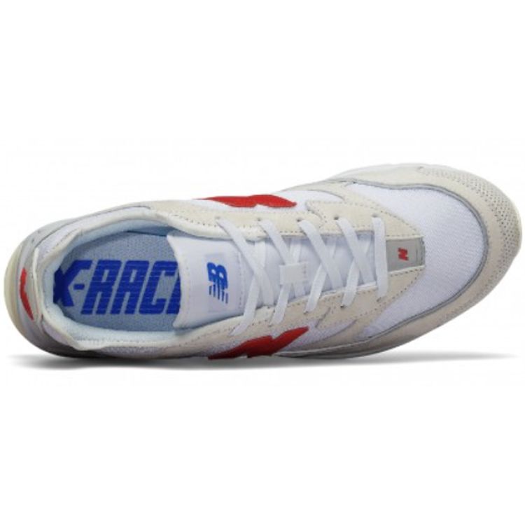 New Balance Nb X-Racer Mesh Suede Retro Sports Low-Top Lifestyle Shoes Unisex Sneakers Red White MSXRCSLD