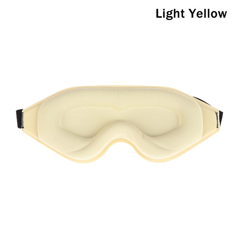 3D Cooling Eye Mask Sleep Mask Pressure-Free & Light Block-Out Eye Mask for Sleep with Easy Adjustable Elastic Strap
