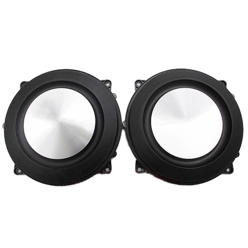 4 Inch Bass Radiator Passive Speaker Aluminum Brushed Low Frequency Loudspeaker Diaphragm Vibration Plate For Harman