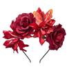 Butterfly Design Artificial Rose Hair Band Handmade Wedding Headwear Flowers Headband Lightweight Artificial Flower